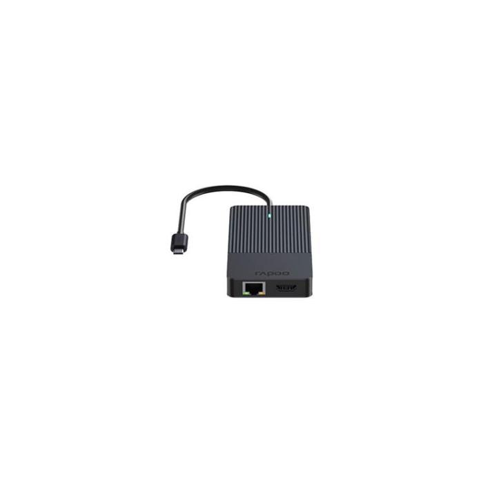 Rapoo - RAPOO Multiport UCM-2006 12-i-1 USB-C-Adapter