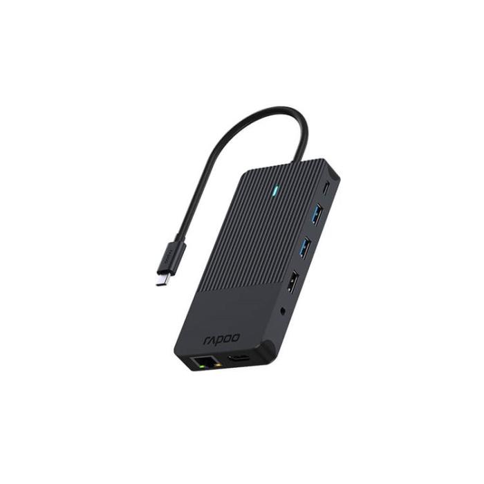 Rapoo - RAPOO Multiport UCM-2006 12-i-1 USB-C-Adapter