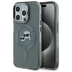 KARL LAGERFELD - Karl Lagerfeld iPhone 15 Pro Max Mobilskal MagSafe IML Karl&Choupette