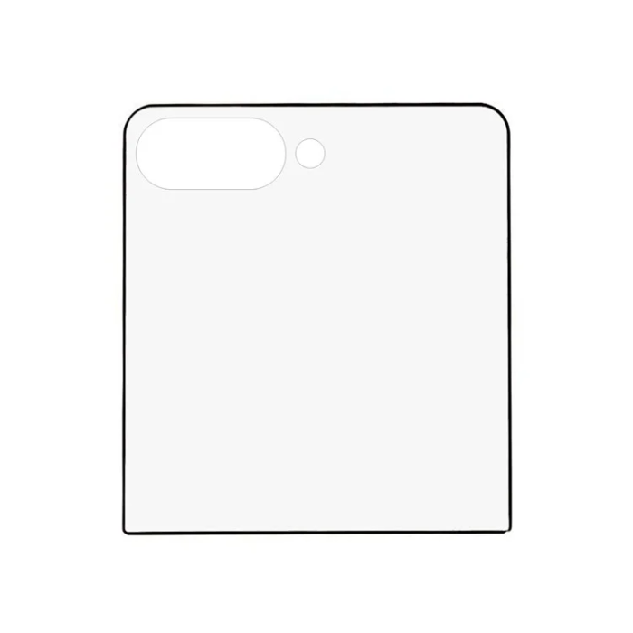 A-One Brand - Galaxy Z Flip 7 Härdat Glas Skärmskydd - Clear