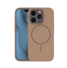 A-One Brand - iPhone 17 Pro Mobilskal MagSafe Silikon Thin - Brun