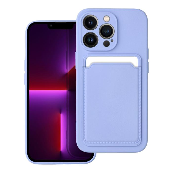 OEM - iPhone 13 Pro Skal Forcell Korthållare Violett