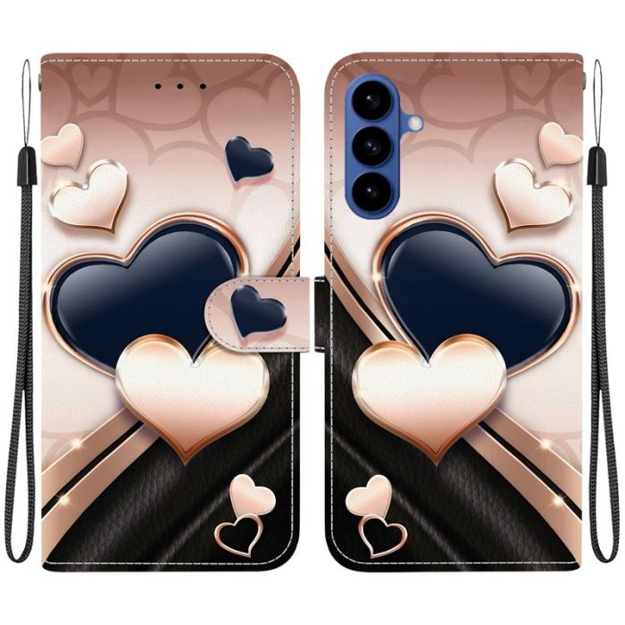 OEM - Samsung Galaxy S26 / S26 Pro Fodral Äkta Läder Ställ - Love