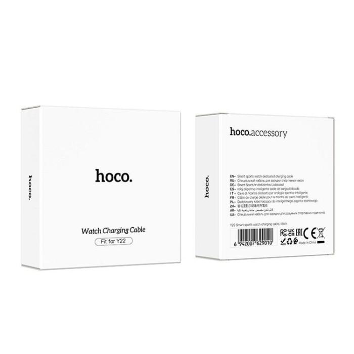 Hoco - HOCO charging Kabel for smartwatch Y22 0.6 m black
