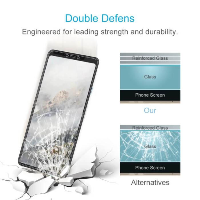 UTGATT1 - Skärmskydd i Härdat glas för Google Pixel 4