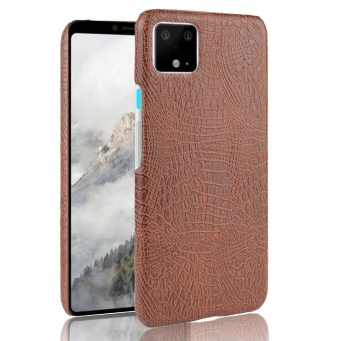 UTGATT4 - Retro Skal för Google Pixel 4 - Brun