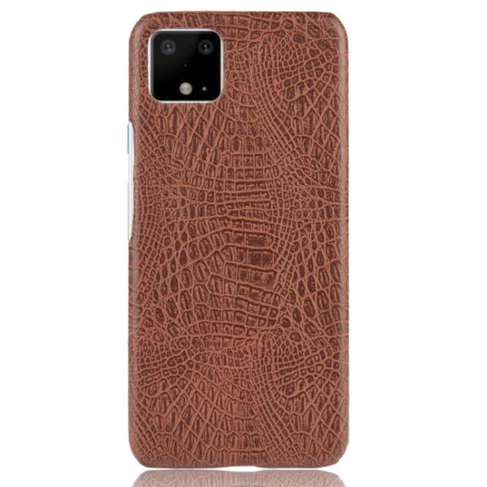 UTGATT4 - Retro Skal för Google Pixel 4 - Brun