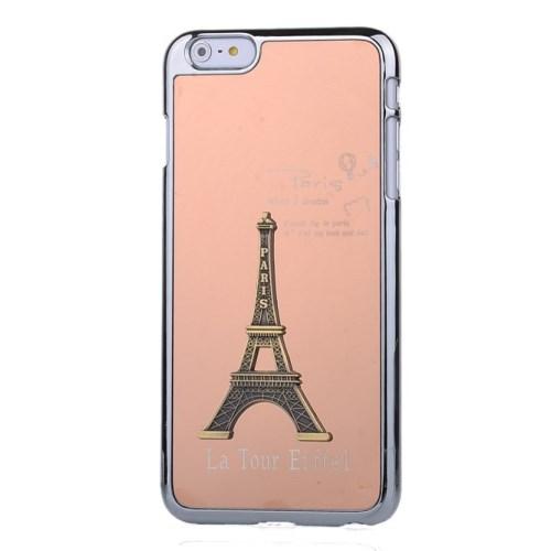 3D Metall Skal till Apple iPhone 6(S) Plus / 6S Plus - Eiffeltornet (RoseGold) | 2353 | AlltMobil