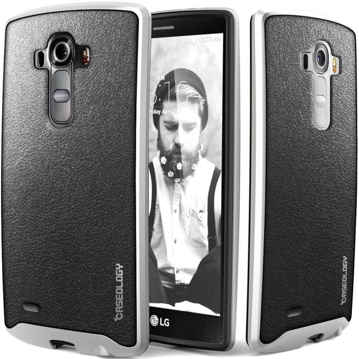 UTGATT5 - Caseology Envoy Series BaksideSkal till LG G4 - Charcoal Black