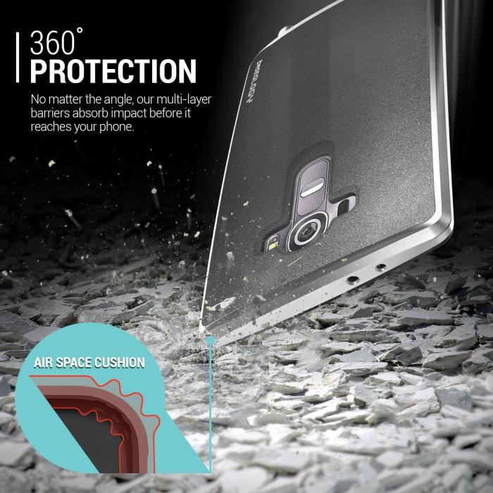 UTGATT5 - Caseology Envoy Series BaksideSkal till LG G4 - Charcoal Black