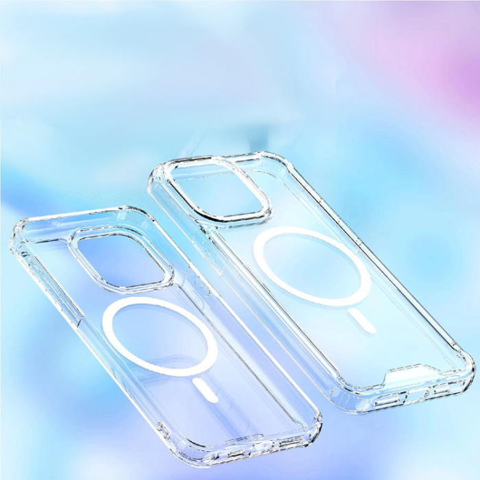 OEM - iPhone 16 Pro Max Mobilskal Magsafe Clear Corner - Transparent