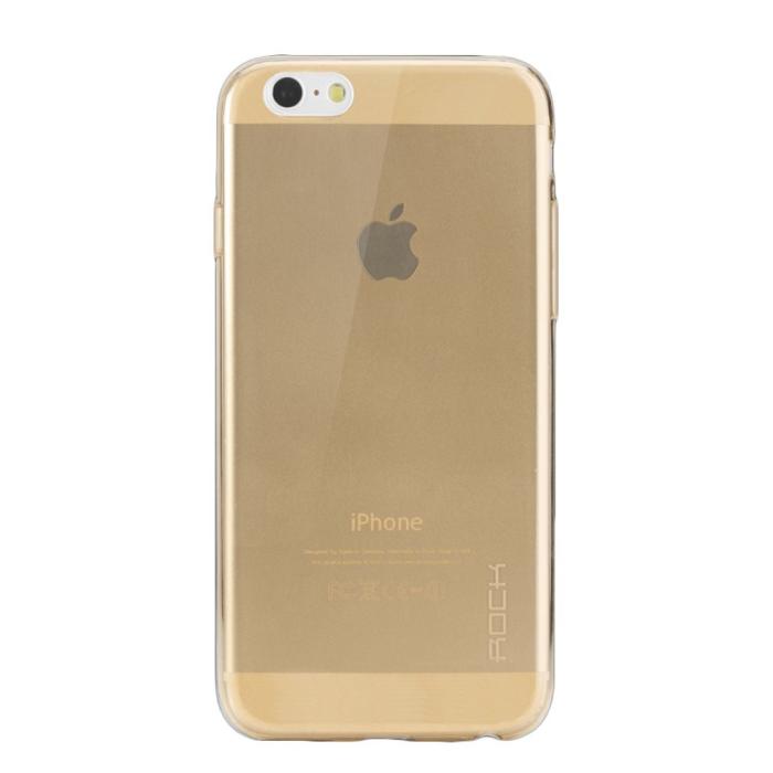 ROCK - ROCK 0,8mm Ultrathin FlexiCase skal till Apple iPhone 6 / 6S (Gold)