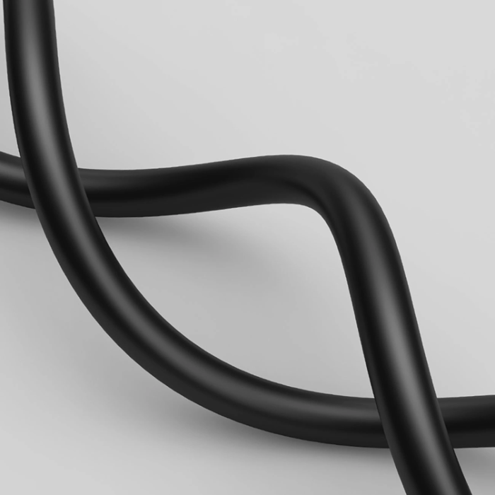 BASEUS - Baseus Cat6 RJ45 1m Flat Ethernet Nätverk Kabel - Svart
