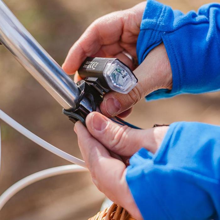 Forever Outdoor - Forever Cykelljusset Basic BLG-100 - Svart/Röd