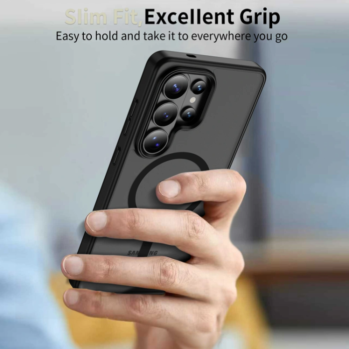 Tech-Protect - Tech-Protect Mobilskal För Galaxy S26 Ultra Magsafe Magmat - Matt Svart