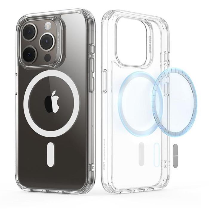 UTGATT - ESR iPhone 15 Pro Mobilskal Magsafe CH Halolock - Clear