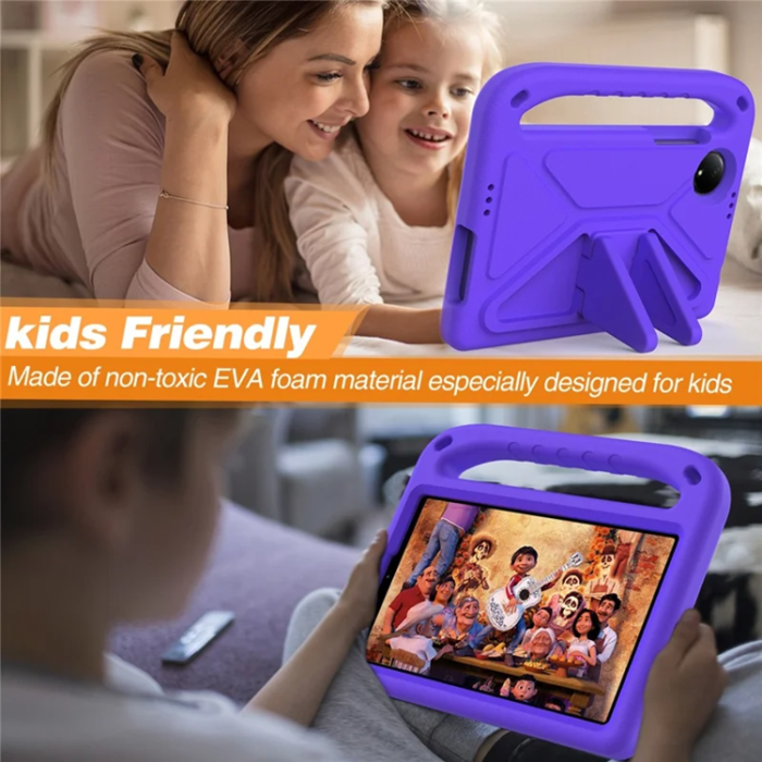 A-One Brand - Xiaomi Redmi Pad SE Skal EVA Handgrepp Kickstand - Lila