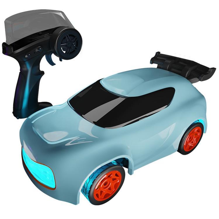 Mini RC-Bil 2.4G RC Höghastighetsdriftfordon för Barn (Ålder 3+) - Blå (Blå) | 264 | AlltMobil