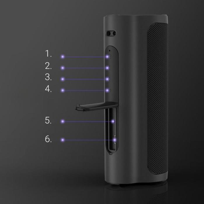 UTGATT1 - Tronsmart Force 2 Trådlös Vattentät Högtalare Bluetooth 5.0 30W - Svart
