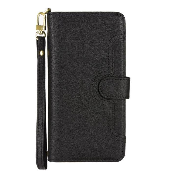 A-One Brand - Nothing Phone 1 Plånboksfodral Zipper - Svart