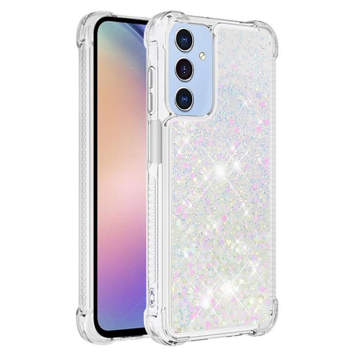 A-One Brand - Galaxy A17/A26 Mobilskal Glitter Quicksand TPU - Laser