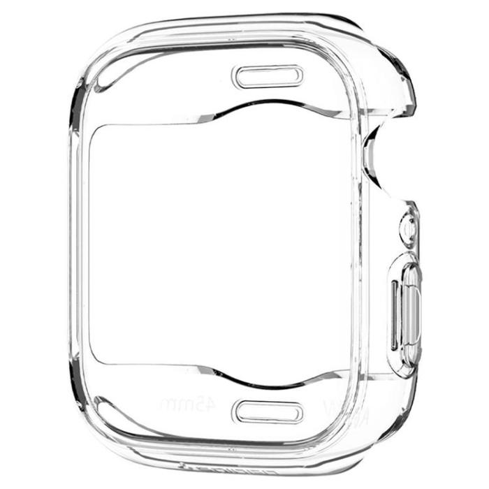 Spigen - Spigen Apple Watch 7/8 (45mm) Skal Ultra Hybrid - Clear
