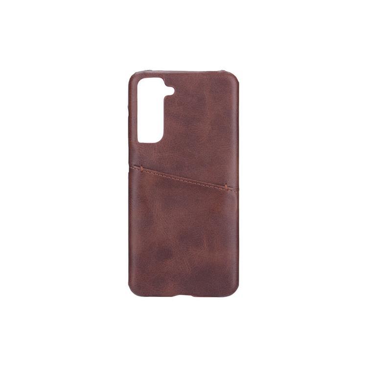 ONSALA Mobilskal med Kortfack Samsung S21 FE - Brun | 2353 | AlltMobil