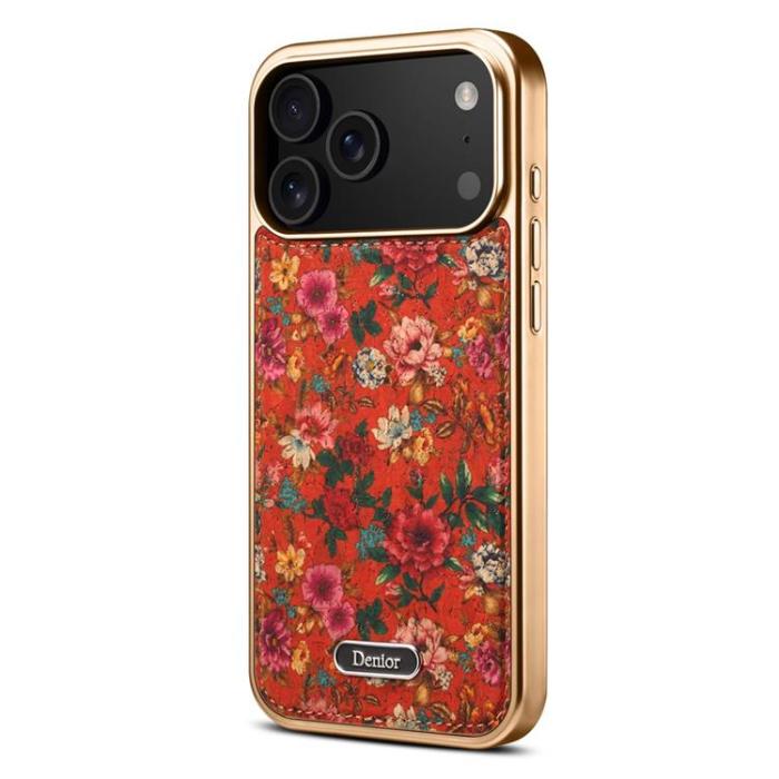 DENIOR - DENIOR iPhone 17 Pro Mobilskal MagSafe Detachable - Peony Röd