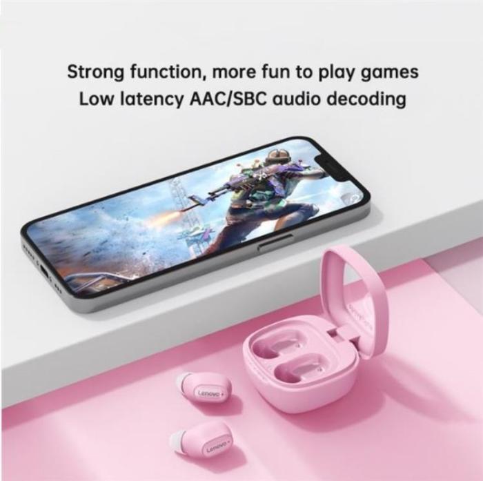 Lenovo - Lenovo Thinkplus XT62 TWS Ergonomic Bluetooth Hörlurar Trådlösa - Svart