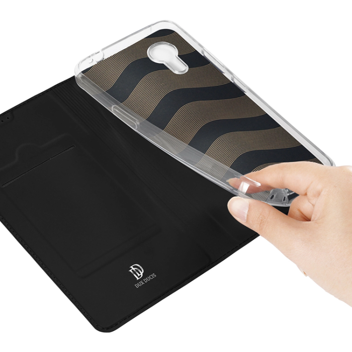 Dux Ducis - Dux Ducis Galaxy XCover 7 Plånboksfodral Skin Pro - Svart