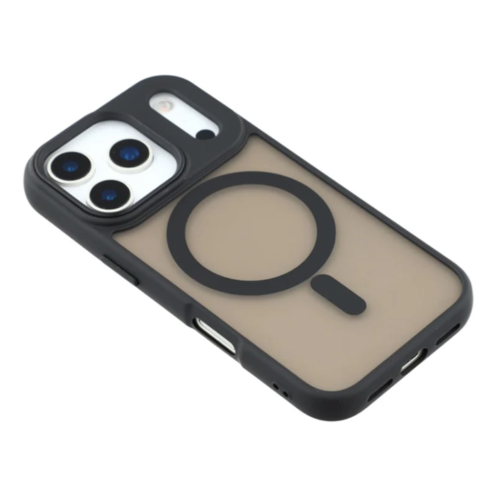 A-One Brand - iPhone 17 Pro Max Mobilskal MagSafe Skin Touch - Svart