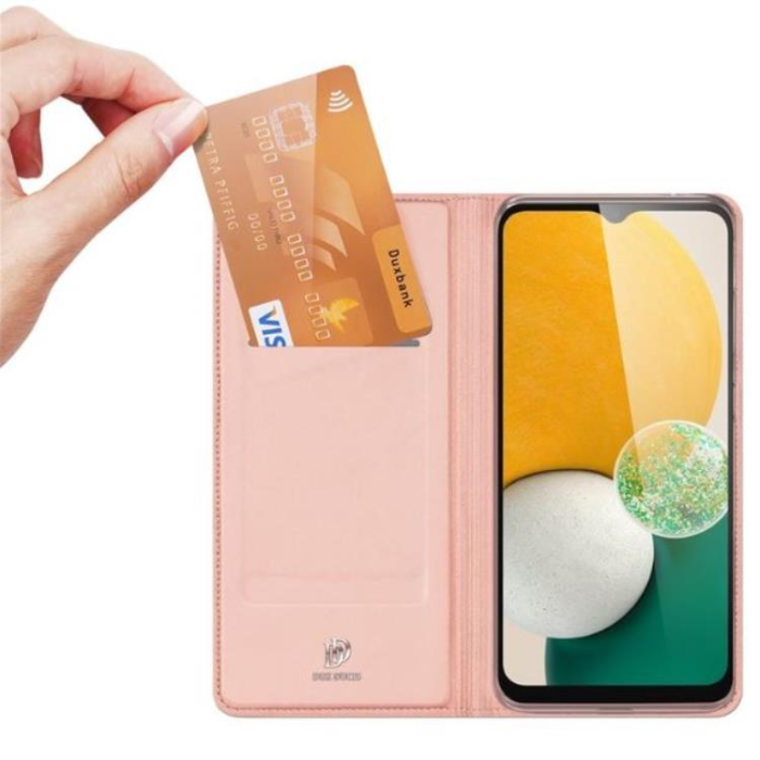 Dux Ducis - Dux Ducis Galaxy A24 4G Plånboksfodral Skin Pro - Rosa Guld
