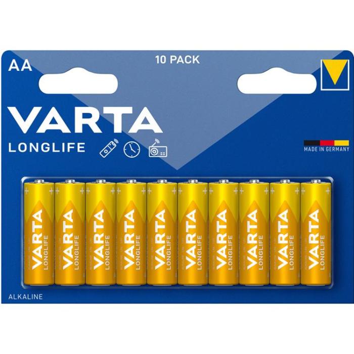 VARTA - Varta 10-pack Longlife AA / LR6 Batteri