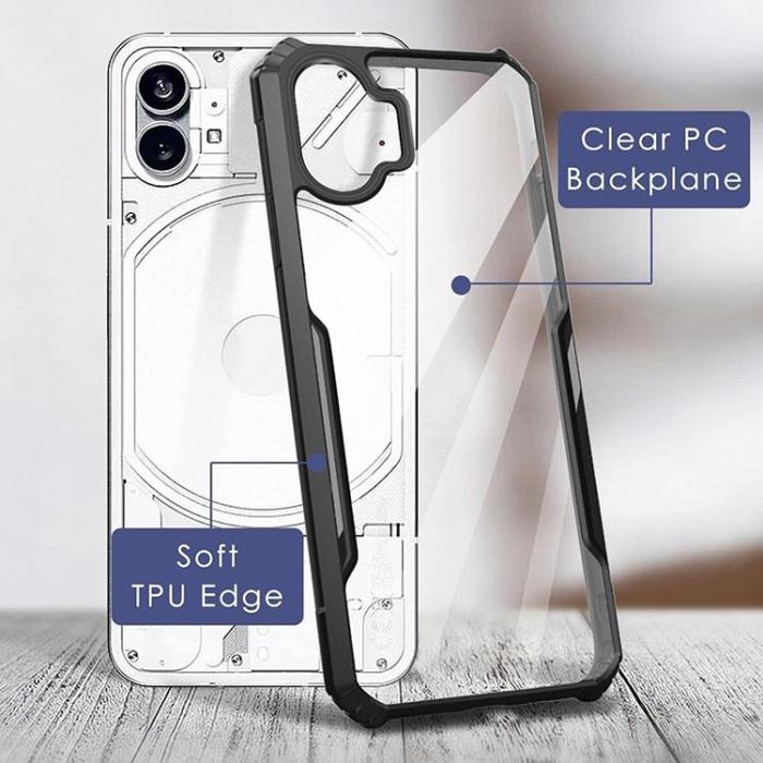 A-One Brand - Nothing Phone 1 Skal Shockproof - Svart