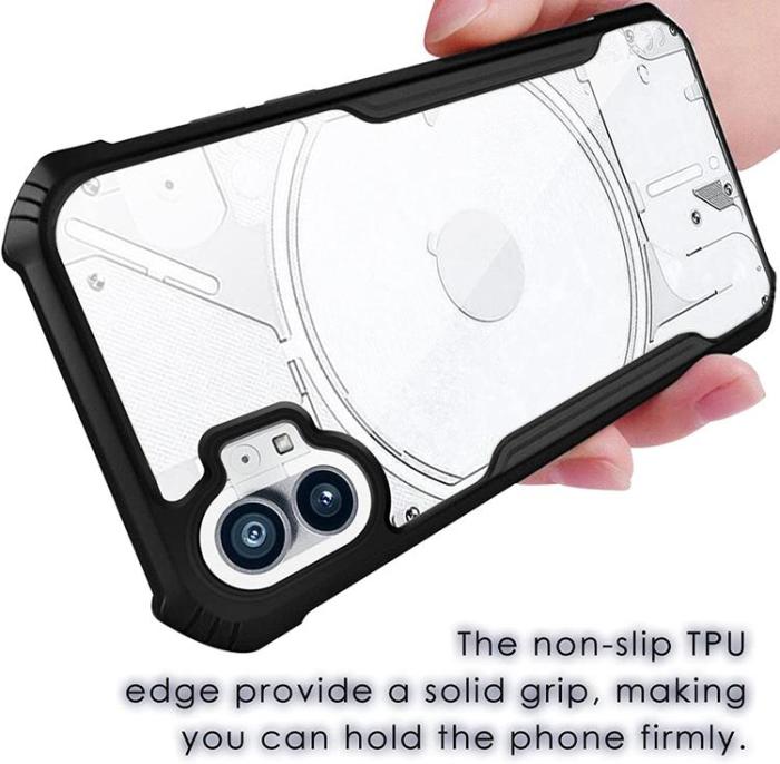 A-One Brand - Nothing Phone 1 Skal Shockproof - Svart