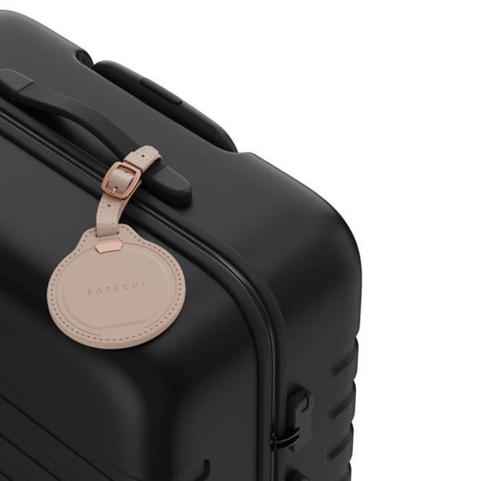 Satechi - Satechi FindAll Bagagetagg i vegansk läder - Desert Rose
