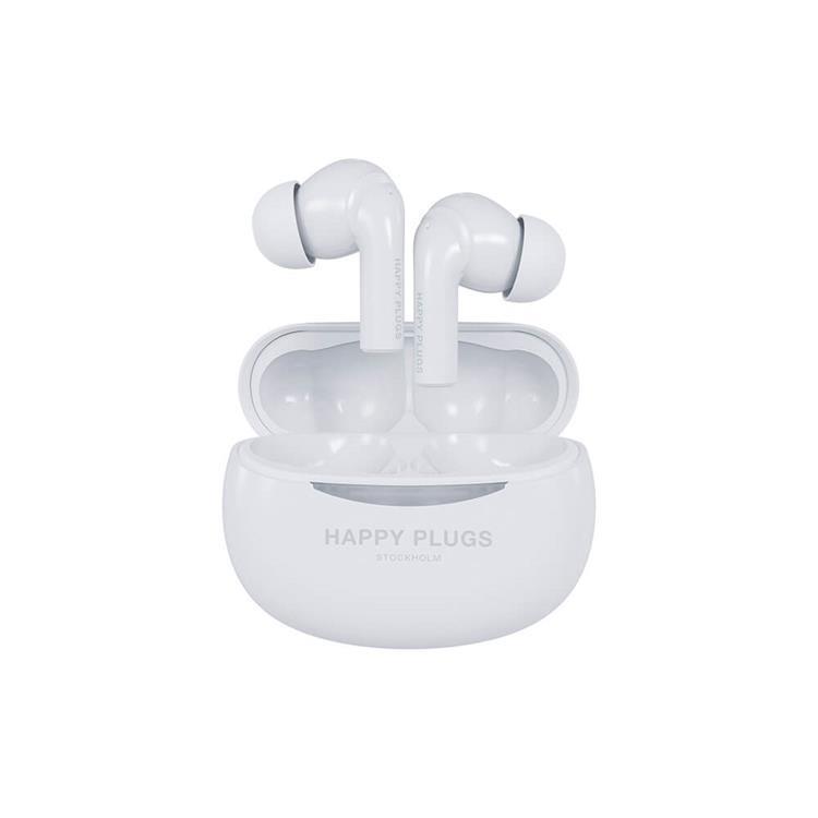 HAPPY PLUGS Hörlurar JOY Pro In-Ear ANC True-Wireless Vit | 505771 | AlltMobil