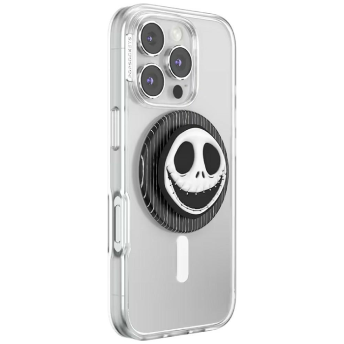 PopSockets - PopSockets MagSafe Popuphållare och Stativ King of Fright - Svart