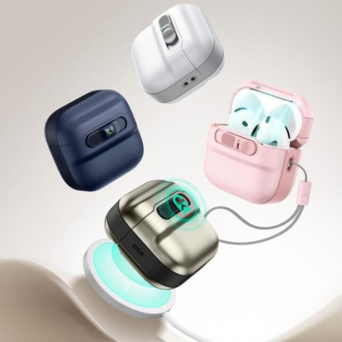 ESR - ESR Airpods 4 Skal Magsafe Halolock - Blå