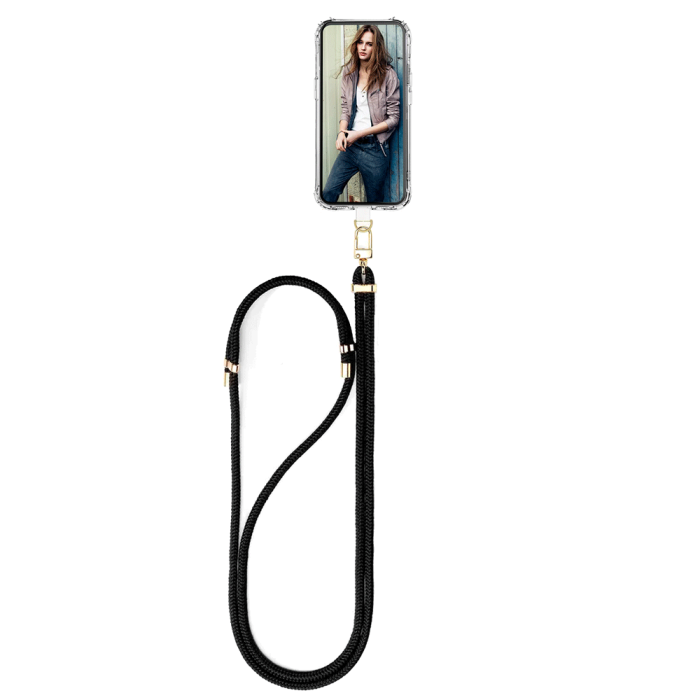 Boom of Sweden - Boom Galaxy J4 Plus Skal med Halsband - Svart