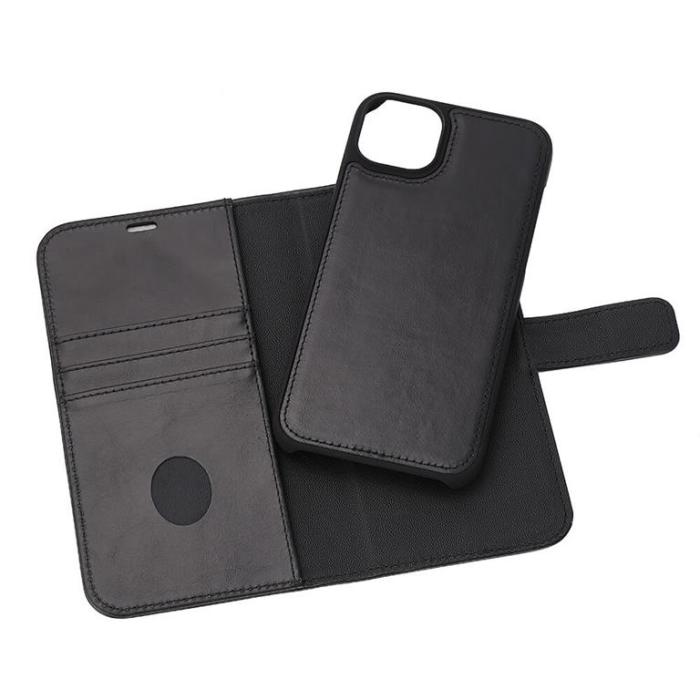 Radicover - Radicover iPhone 14 Plus Plånboksfodral Strålningsskydd 2-i-1 - Svart