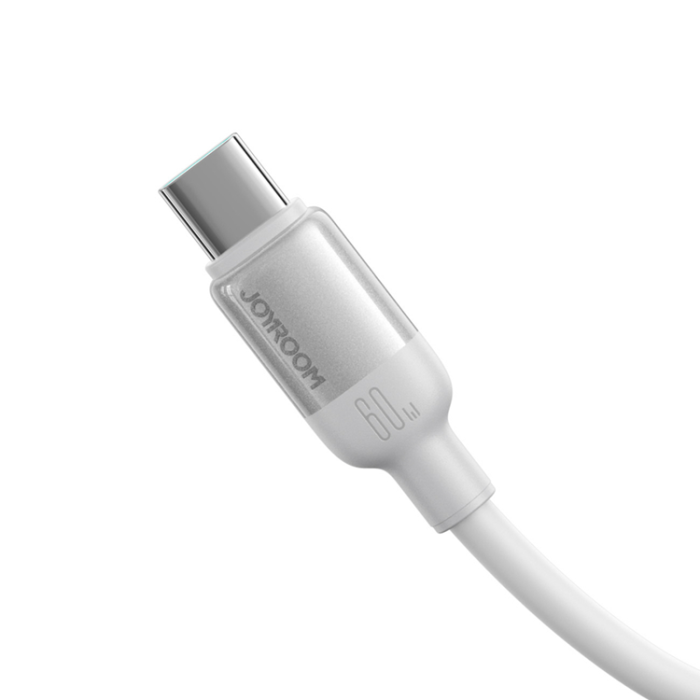 Joyroom - Joyroom USA-A till USB-C Kabel 1.2m Lively - Vit