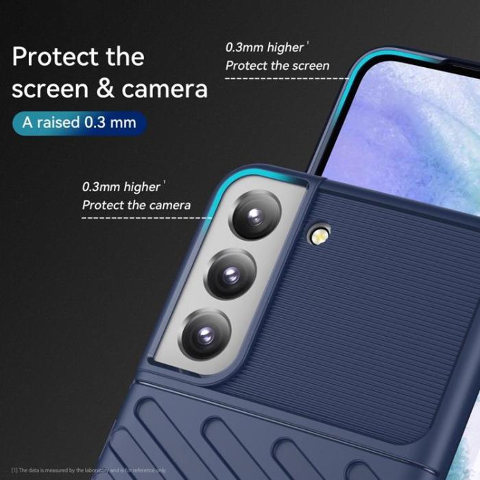 OEM - Thunder Twill Skal Galaxy S22 Plus 5G - Blå