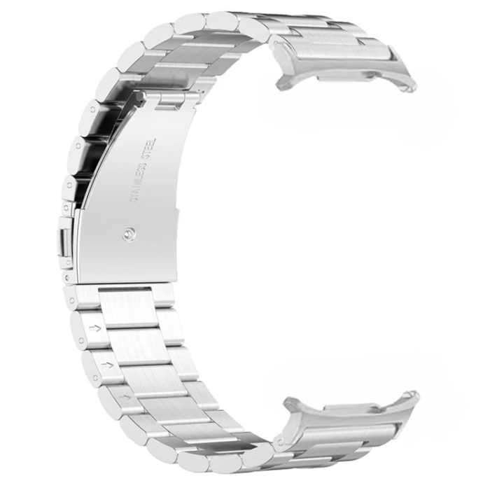 A-One Brand - Galaxy Watch 8 (44mm/40mm) Armband Stainless Steel Three Bead