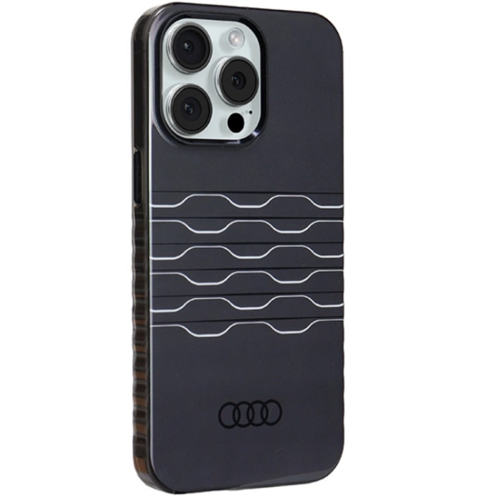 Audi - Audi iPhone 15 Pro Max Mobilskal Magsafe IML - Svart