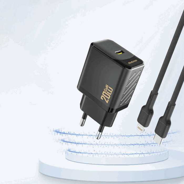 Dudao - Dudao Snabbladdare 20W A26 PD GaN USB-C - Svart