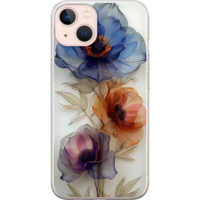 iSecrets - Mobilskal till Apple iPhone 13 mini med Silkesblommor