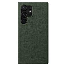 Melkco - MELKCO Mobilskal till Samsung Galaxy S25 Ultra &Auml;kta l&auml;der Gr&ouml;n