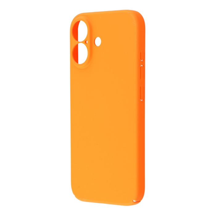 A-One Brand - iPhone 17 Mobilskal Skin-Touch Rubberized Hard PC - Orange