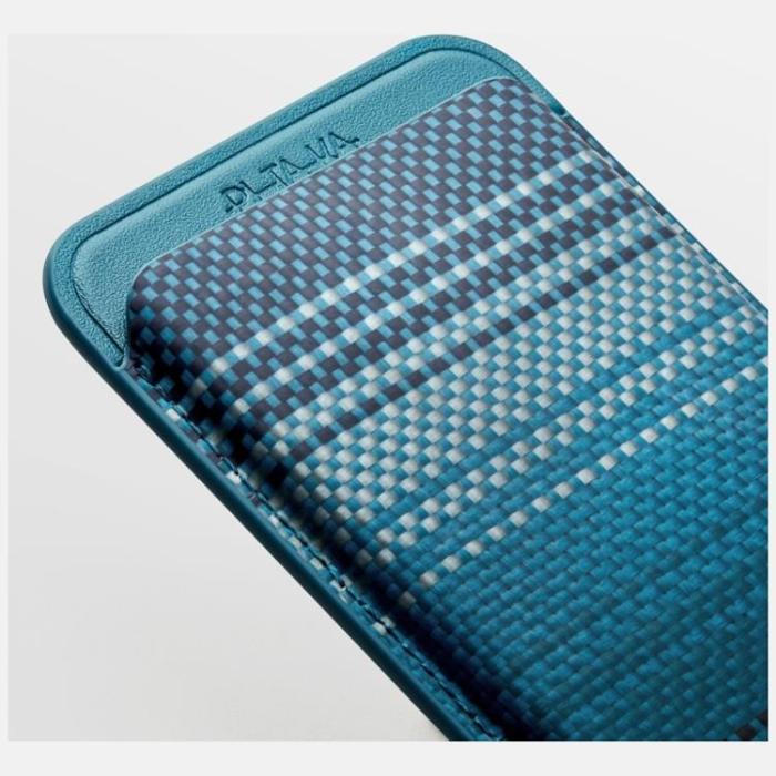 PITAKA - PITAKA MagSafe Korthållare Woven Plånbok - Moonrise